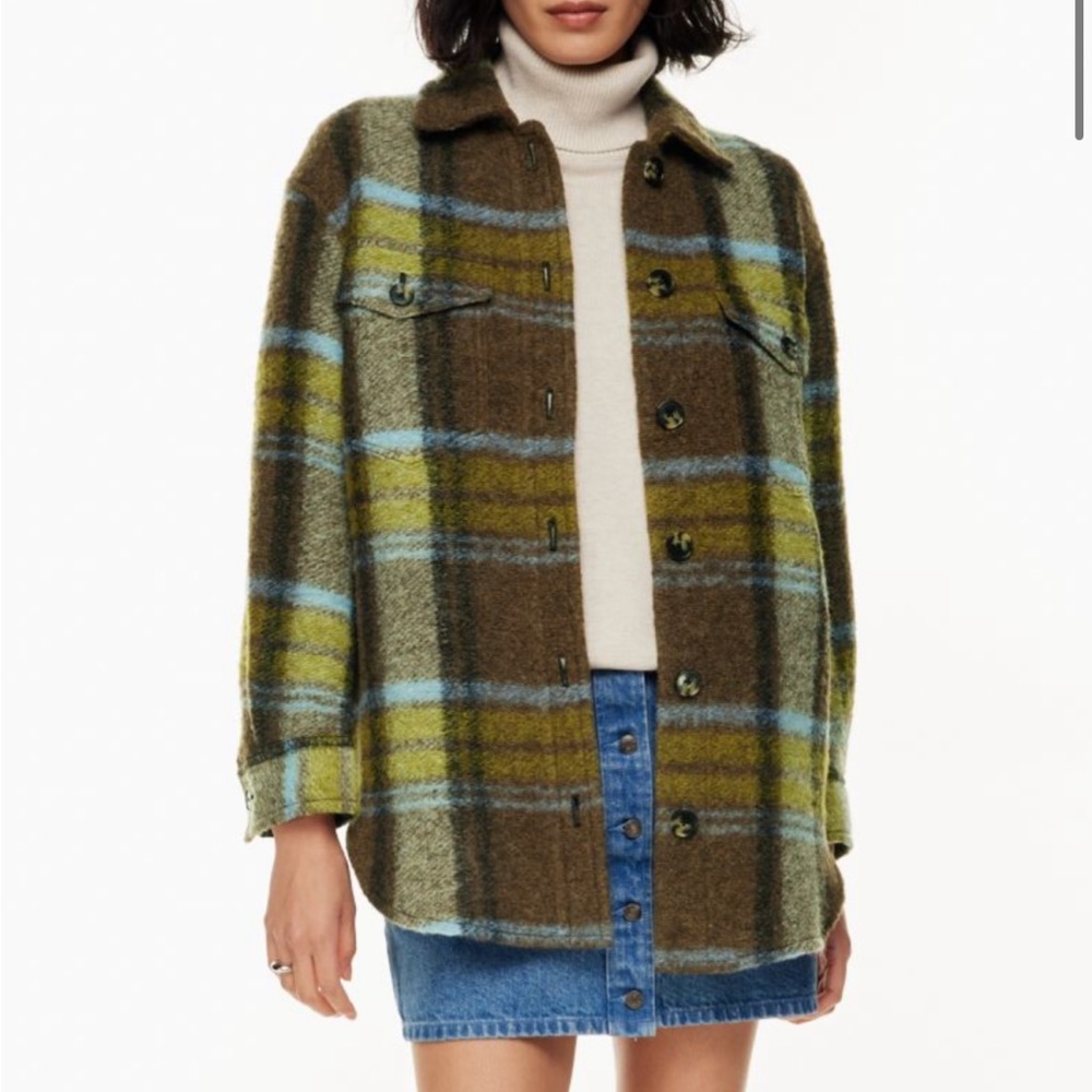 Aritzia Ganna Shirt Jacket